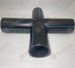 Крестовина ПНД сварная SDR21 50 мм равнопроходная